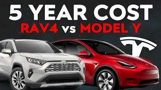 Tesla Model Y vs RAV4 Hybrid Lowest Cost of Ownership in 5 Years?