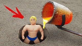 Experiment Lava and Stretch Armstrong Underground