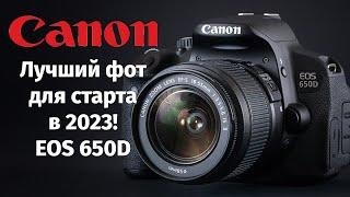 Почему вам стоит начать именно с Canon 650D в 2023 году