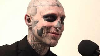 Rick Genest Zombie Boy  Died August 2018 - Rest In Peace