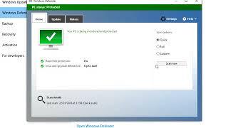 How To Run a Windows Defender Offline Scan In Windows 10