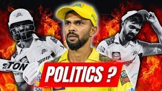 POLITICS with Ruturaj Gaikwad ?