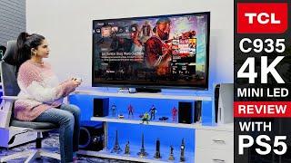 TCL C935 Detailed Review Part 01 - TCL C935 Mini LED 4K Gaming TV with 144HZ Refresh Rate.