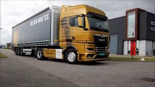 The new MAN TGX at Wierda in Drachten