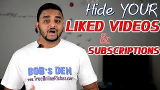 Hide Liked Videos And Subscriptions On YouTube  Hide Subscriptions-How To