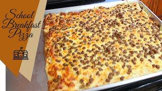 School Breakfast Pizza Only 4 Ingredients