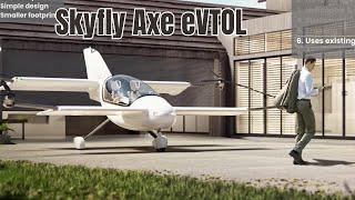 Why the Axe eVTOL is Different - and Stands Out From the Crowd  Skyfly Axe eVTOL