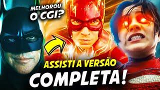 ASSISTI A VERSÃO FINAL de THE FLASH  REVIEW SEM SPOILERS  THE FLASH