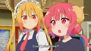 Illulu Want To Work Part Time In A Candy Shop  Miss Kobayashis Dragon Maid Season 2