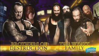 WWE Survivor Series 2015 Match Card HD