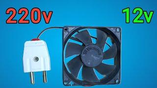 Convert 220v to 12v with this SIMPLE trick  Ac To Dc  220v to 12v converter  Without Transformer