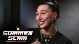 Rhea Ripley sits down for an exclusive interview Countdown to SummerSlam August 3 2024