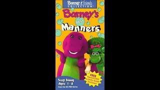 Barneys Best Manners 1993 VHS full in HD