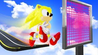 Can SUPER SONIC Survive the RING of LASERS? - Teardown Mods