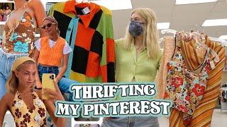 thrifting my summer pinterest board + thrift haul