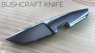 Knife Making - How to make a Modern Bushcraft Knife full build.