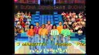 Sigla finale buona domenica 1985