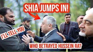 Who betrayed Hussein RA? Adnan Vs Shia Visitor  Speakers Corner  Old Is Gold  Hyde Park
