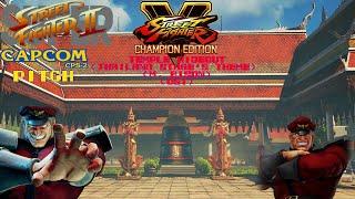 Street Fighter V OST - Temple Hideout Thailand Stages Theme M. Bison SSF2  CPS2 Pitch