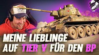 Mit Tier V Battle Pass Speedgrinding Hier sind meine Lieblinge WoT - Gameplay - DE