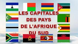 Les capitales des pays de lAfrique du Sud