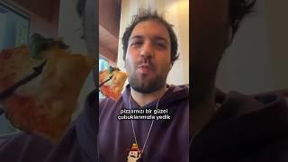 Japonya’da Çubukla Pizza Yeniyor #shorts #vlog