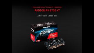 PowerColor Fighter RX 6700 XT test in 4 games