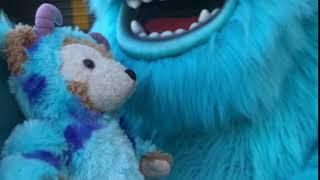 Duffy the Disney Bear meets Sully at Disneyland Paris