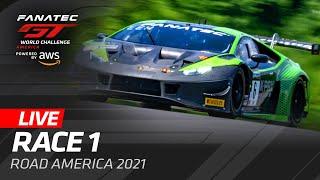 RACE 1 - ROAD AMERICA - Fanatec GT World Challenge Powered by AWS AMERICA 2021