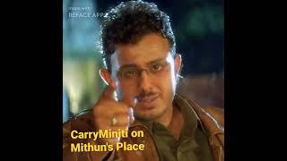 CarryMiniti On mithuns place #CarryMiniti #shorts #funny 