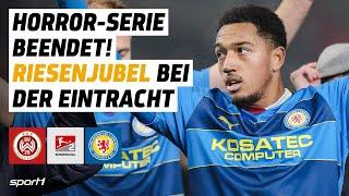 SV Wehen Wiesbaden - Eintracht Braunschweig  2. Bundesliga Tore und Highlights 16. Spieltag