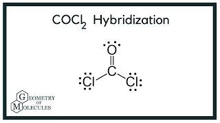 COCl2 Phosgene Hybridization Explanation