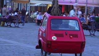 Polski fiat 126 p w nowej roli Most notable Polish vintage car in a new role