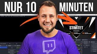 In 10 Minuten den ersten TWITCH STREAM starten