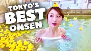 Inside Tokyo’s BEST Natural Hot Spring  Japan Travel 2023