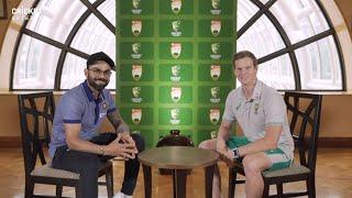 Special Q&A Steve Smith and Virat Kohli  Vodafone Test Series