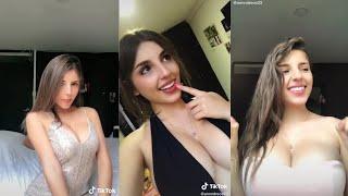 sexy dance by sexy mexican girl  who have the biggest boobs ever on tiktok