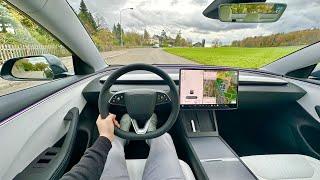 Tesla Model 3 Highland 2024  Ambience Binaural Sound