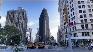 Walking from Union Square to Washington Square  New York Tour 4K #travel #newyorkcity