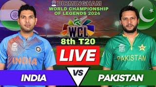 India vs Pakistan Live World Championship Legends 2024  PAK vs IND Live Cricket Match Today  WCL24
