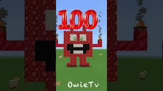 Countdown from 100-1 Song  Minecraft Numberblocks Counting Song  Math and Numbers for Kids