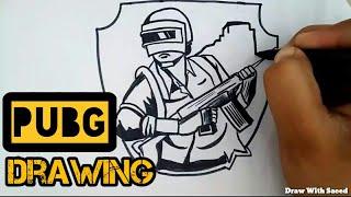 How to Draw PUBG Mobile character