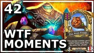 Hearthstone Battlegrounds - Best Epic WTF Moments & Builds 42