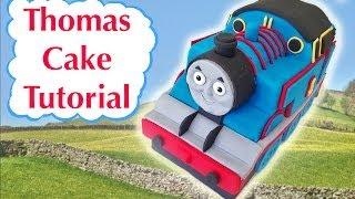 Thomas Train Birthday Cake HOW TO COOK THAT Ann Reardon 3D fondant