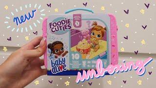 NEW Baby Alive Foodie Cuties Unboxing Mini Baby Alive Blind Boxes  Kelli Maple