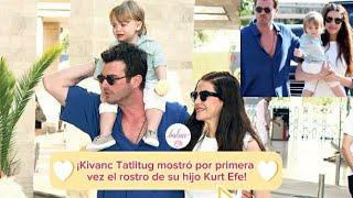 ¡Kivanc Tatlitug mostró por primera vez el rostro de su hijo Kurt Efe#kivanctatlitug #amorvaliente