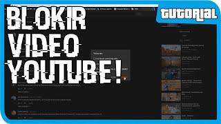 Cara Memblokir Semua Video Dari Channel YouTube