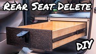 DIY Tacoma Rear Seat Delete **DETAILED BUILD**