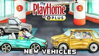 NEW UPDATE Added Parking Garage at Mall and New Vehicles - My PlayHome Plus