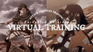 .°VIRTUAL TRAINING ˚ physical athletic ability enhancer + ideal body AOT-inspired subliminal